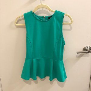 Green Sleeveless Top